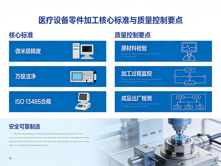 医疗设备零件加工的核心要求:精度、洁净与合规性全解析