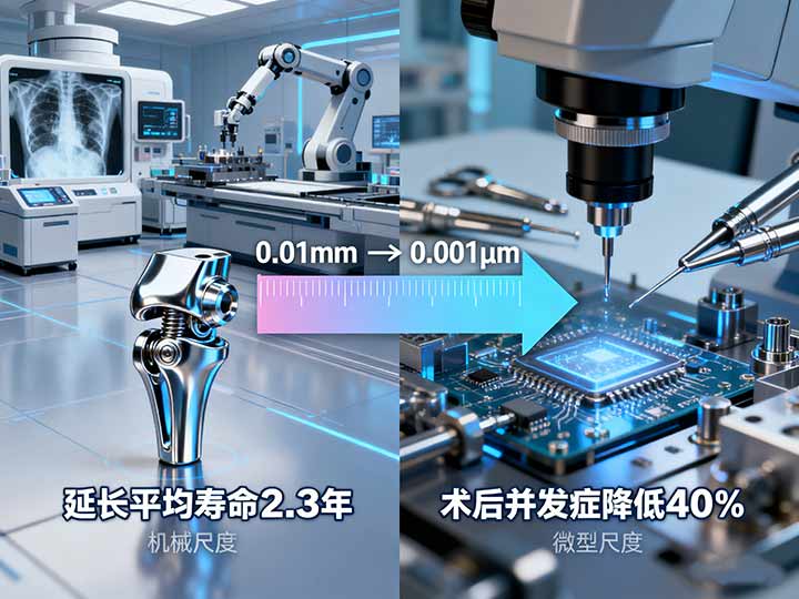 医疗设备零件加工